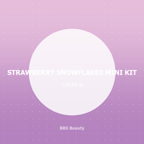 STRAWBERRY SNOWFLAKES MINI KIT