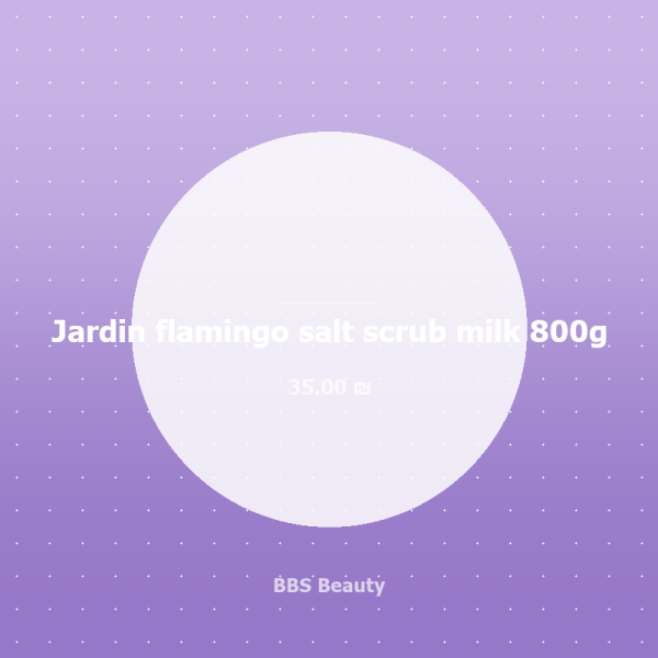 Jardin flamingo salt scrub milk 800g