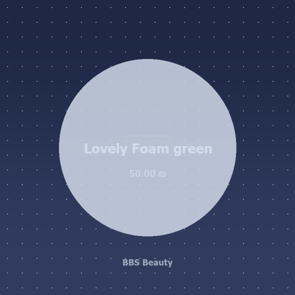 Lovely Foam green