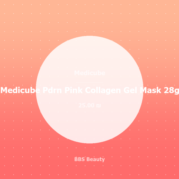 Medicube Pdrn Pink Collagen Gel Mask 28g