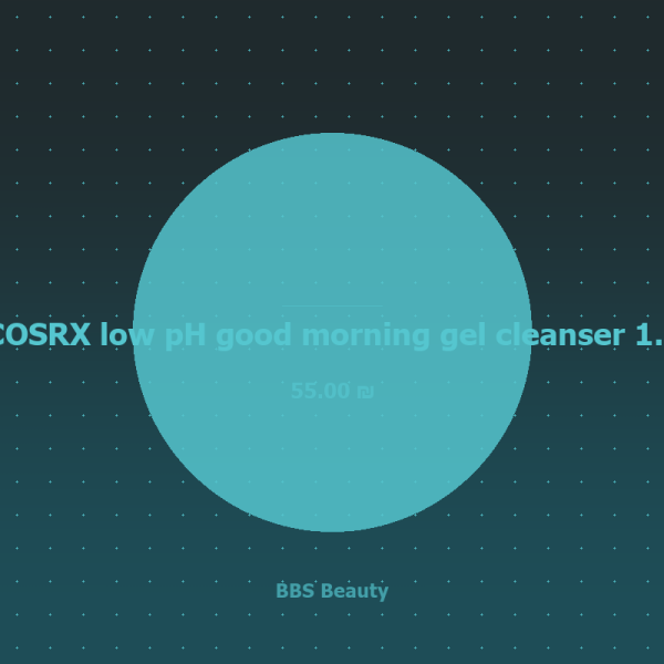 COSRX low pH good morning gel cleanser 150ml