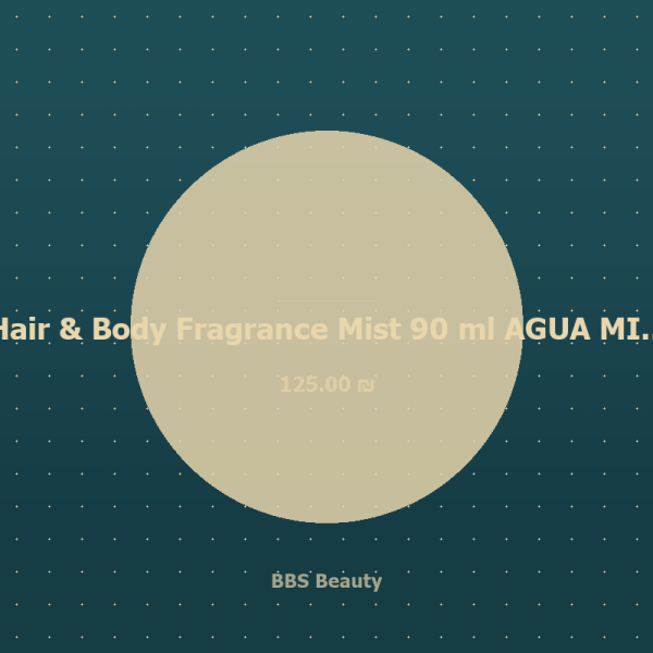 Hair & Body Fragrance Mist 90 ml AGUA MISTICA