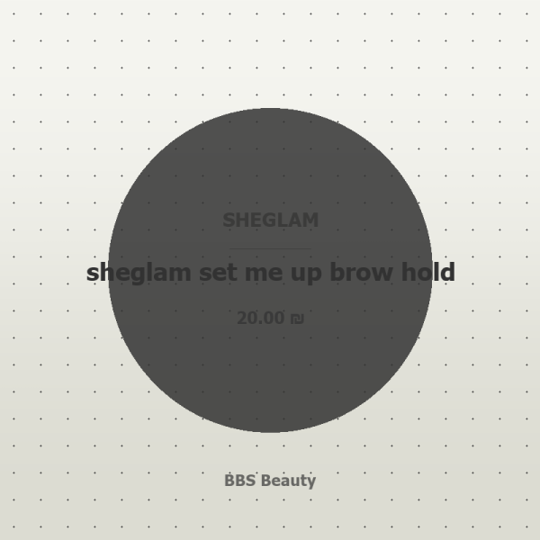 sheglam set me up brow hold