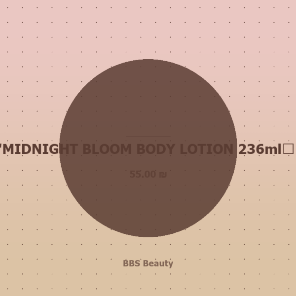 MIDNIGHT BLOOM BODY LOTION 236ml