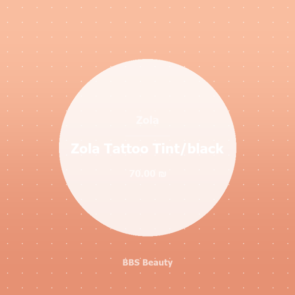 Zola Tattoo Tint/black
