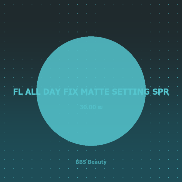 FL ALL DAY FIX MATTE SETTING SPR