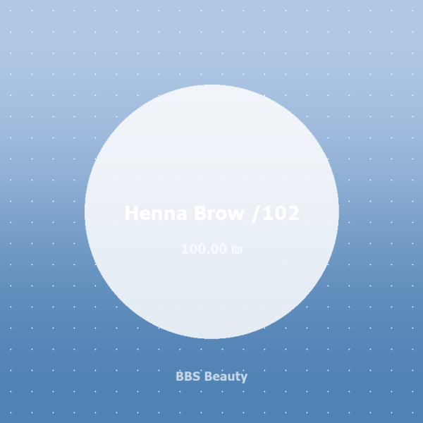 Henna Brow /102