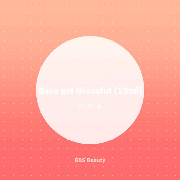 Base gel Heartful (15ml)