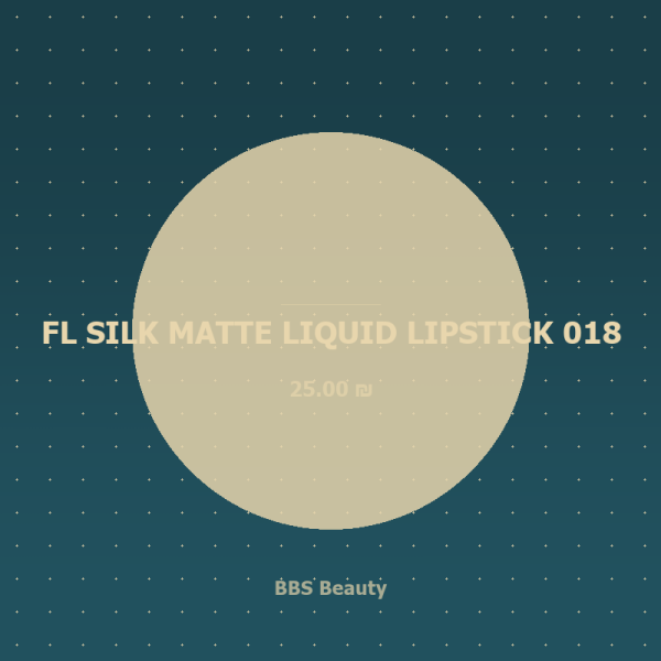 FL SILK MATTE LIQUID LIPSTICK-011