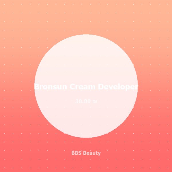Bronsun Cream Developer